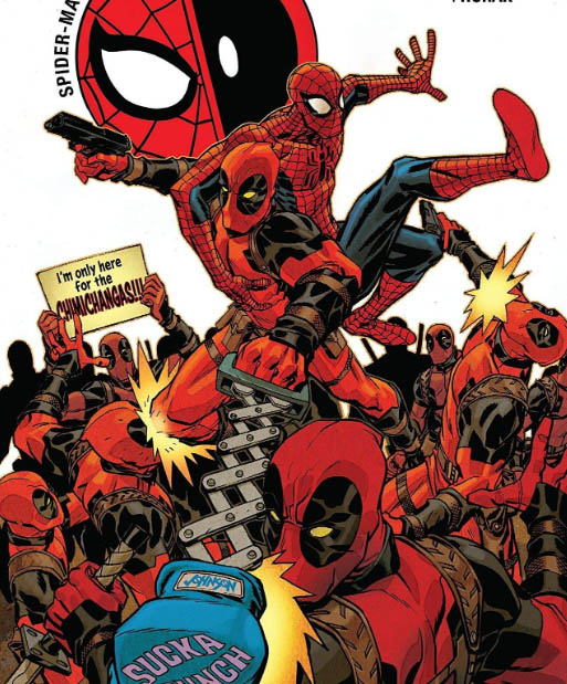 deadpool and spiderman in comics